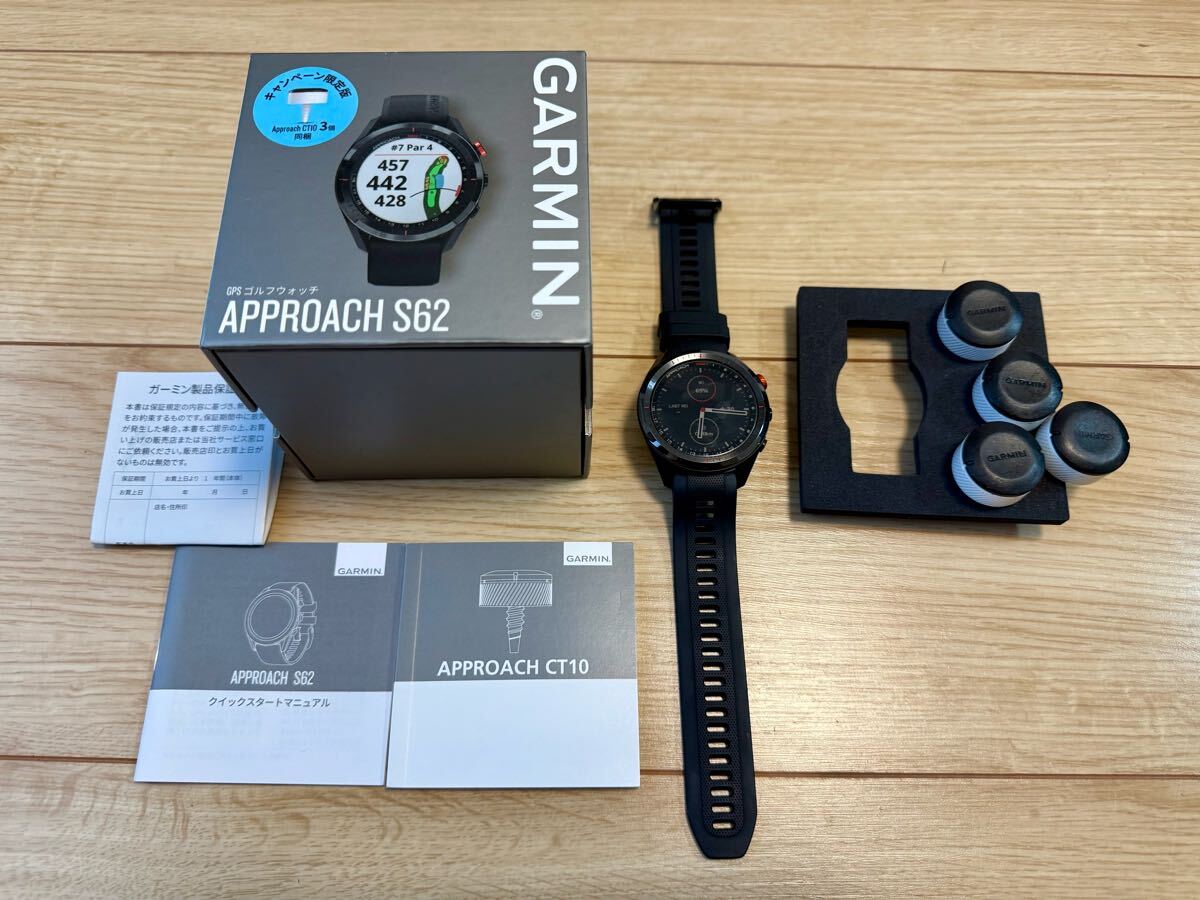 ☆ ガーミンS62 GPS ウォッチ アプローチ ☆ GARMIN Approach ☆ ガーミンS62 GPS ウォッチ アプローチ ☆ GARMIN Approach