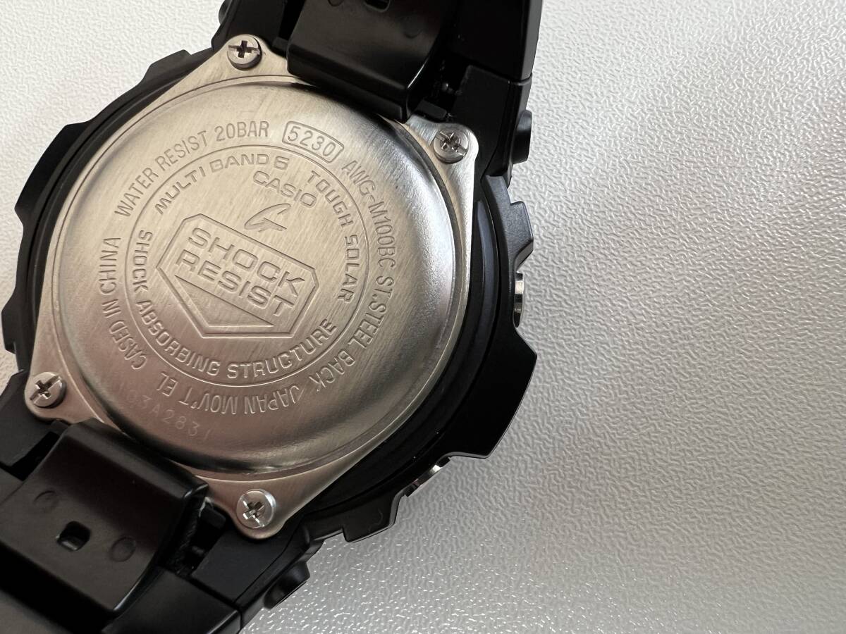 Y2503311☆中古品 CASIO カシオ G-SHOCK 5230-JA AWG-M100BC Y2503311☆中古品 CASIO カシオ G-SHOCK 5230-JA AWG-M100BC