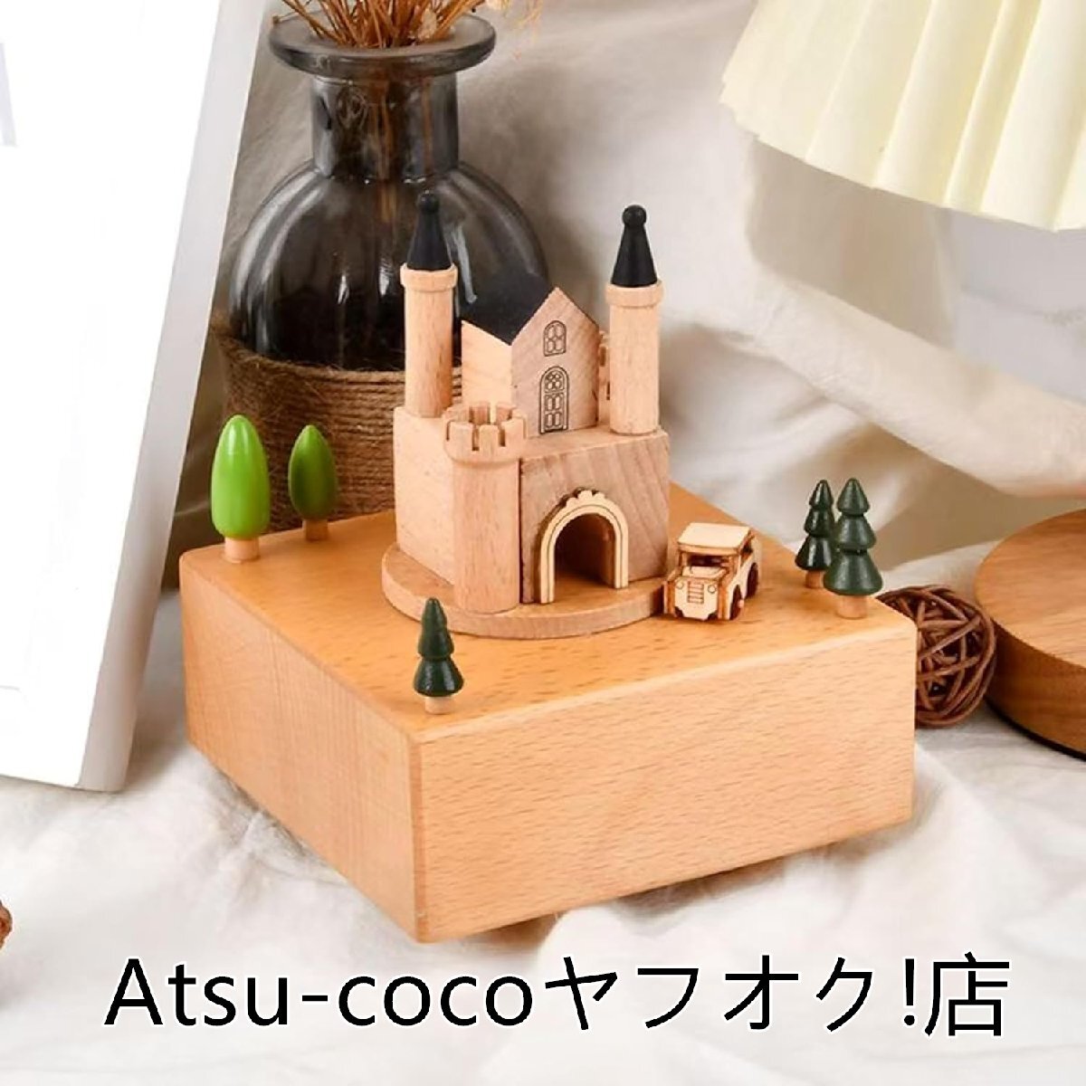 * популярный прекрасный товар * музыкальная шкатулка музыка bok3D настоящий дерево скульптура сон руководство механизм .. воспитание игрушка симпатичный модный ..(. женщина ... sama )