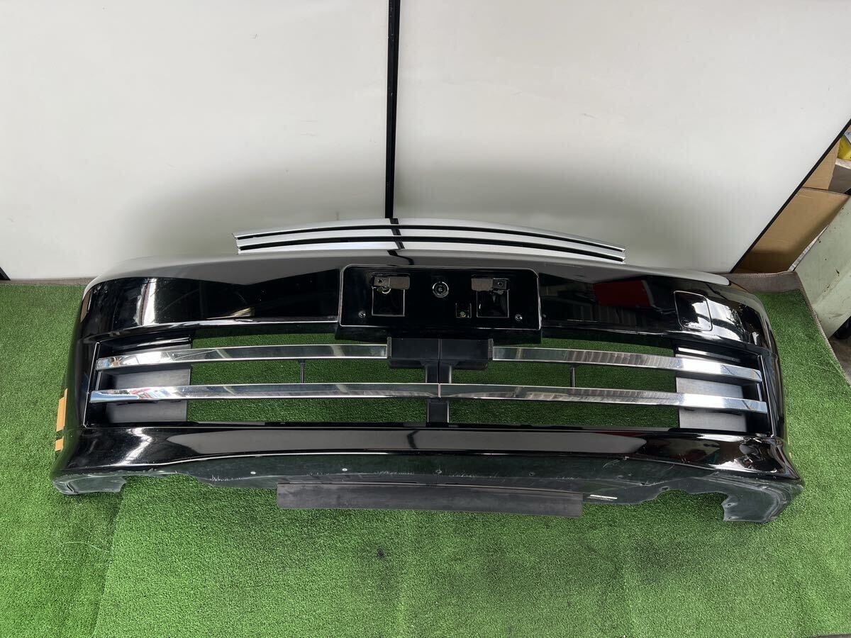 ノート　E11　H23年式　フロントバンパー　グリル　スポイラー　フォグランプ付　KH3　No.240208