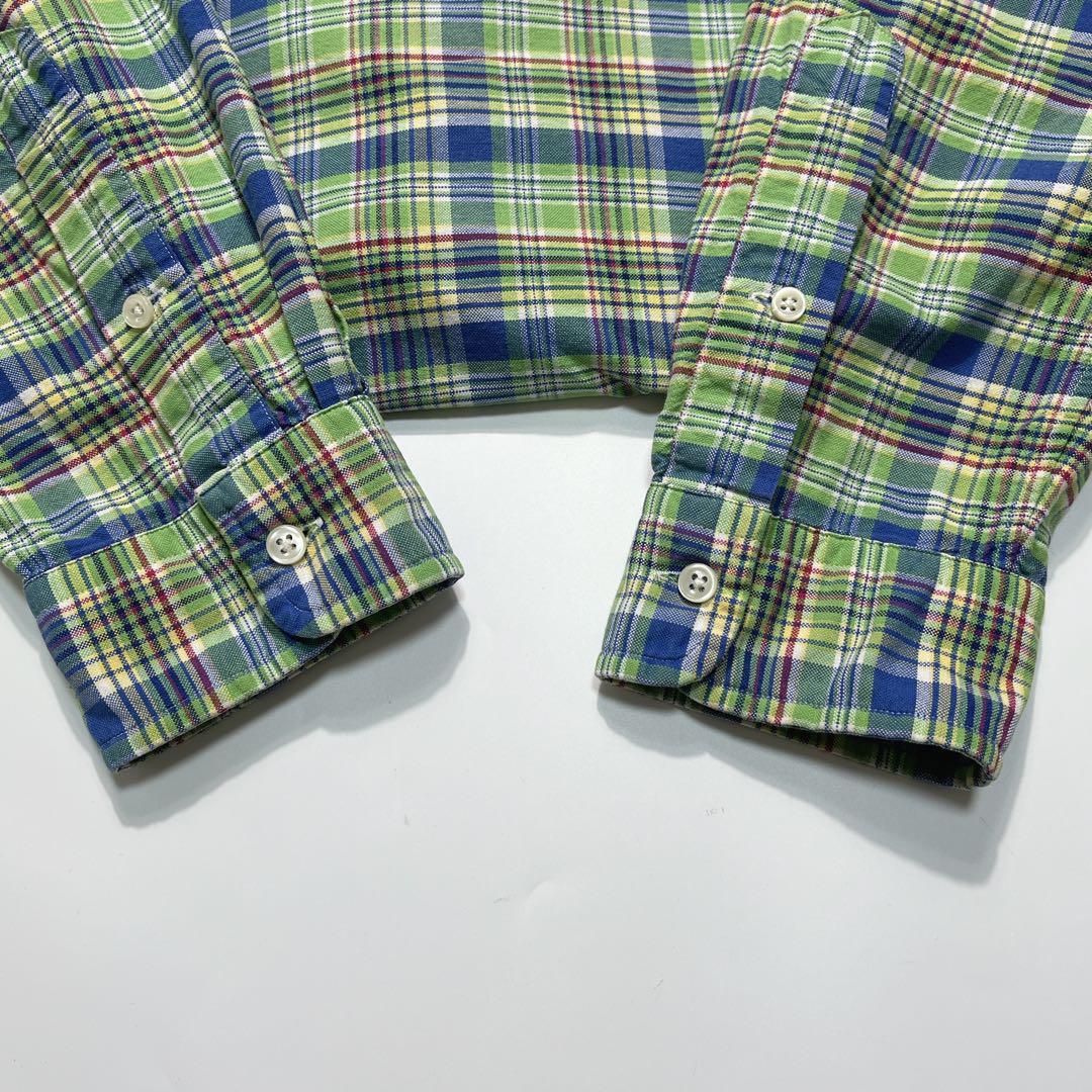Ralph Lauren ラルフローレン 長袖BDシャツ ボタンダウン L 黄緑 Ralph Lauren ラルフローレン 長袖BDシャツ ボタンダウン L 黄緑