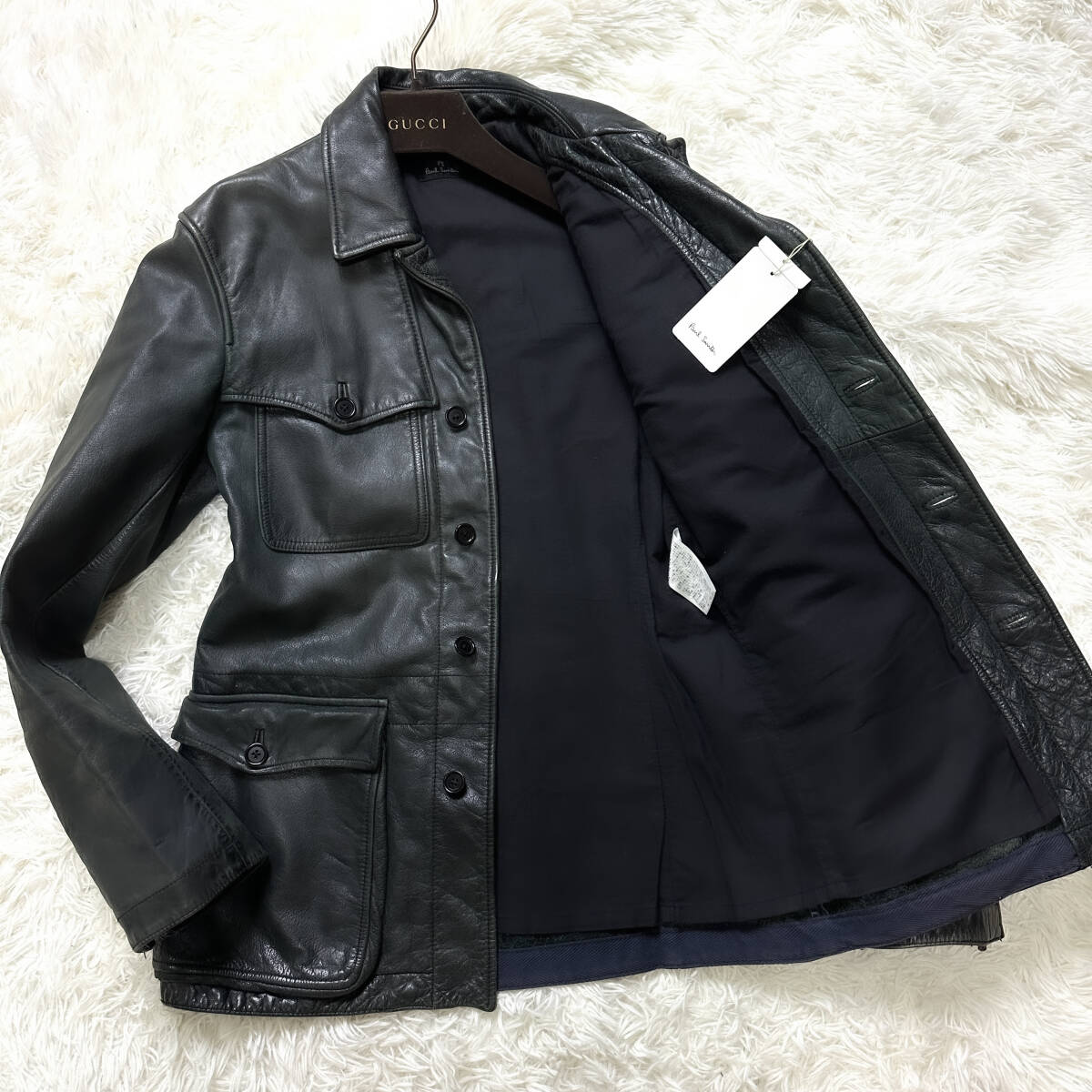 Paul 厚 Smith M65 レザージャケット(定価20万円) Paul 厚 Smith M65 レザージャケット(定価20万円)