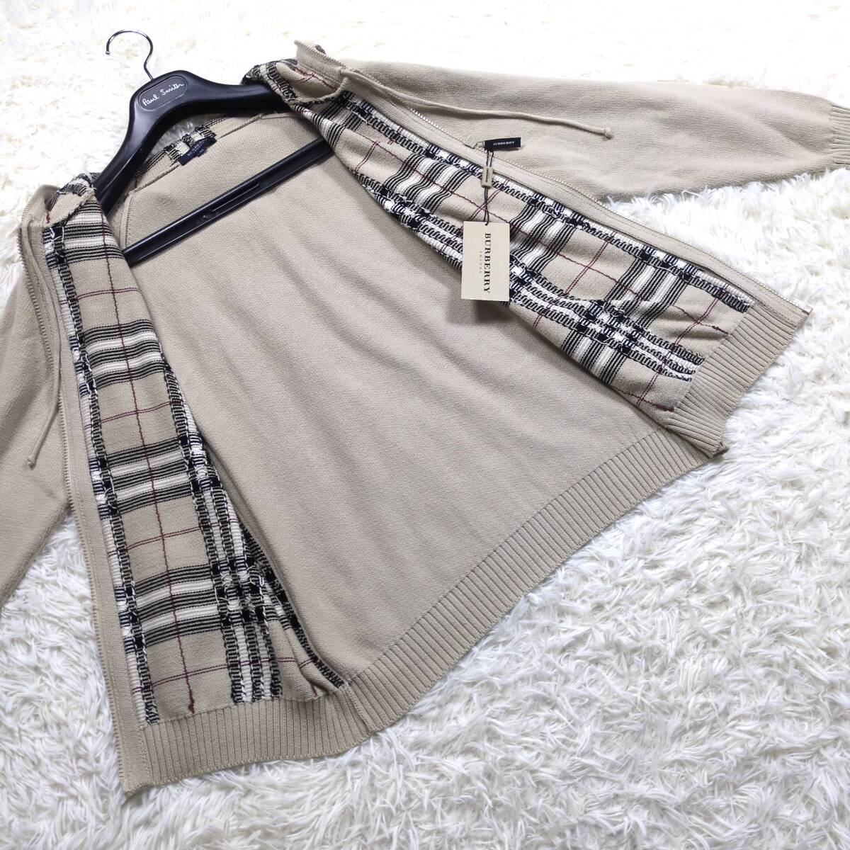 極美品メッシュBURBERRY LONDONジップオーバーパーカーL~Mメガ 極美品メッシュBURBERRY LONDONジップオーバーパーカーL~Mメガ