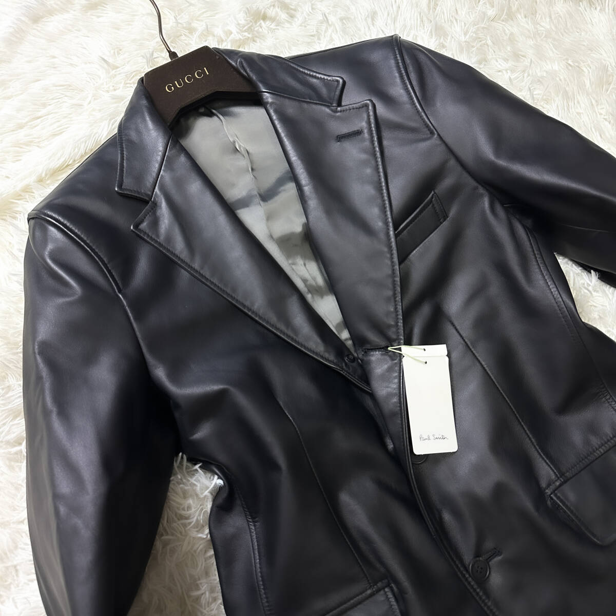 未使用級キムタク着Paul Smith Londonカーフレザーテーラード 未使用級キムタク着Paul Smith Londonカーフレザーテーラード
