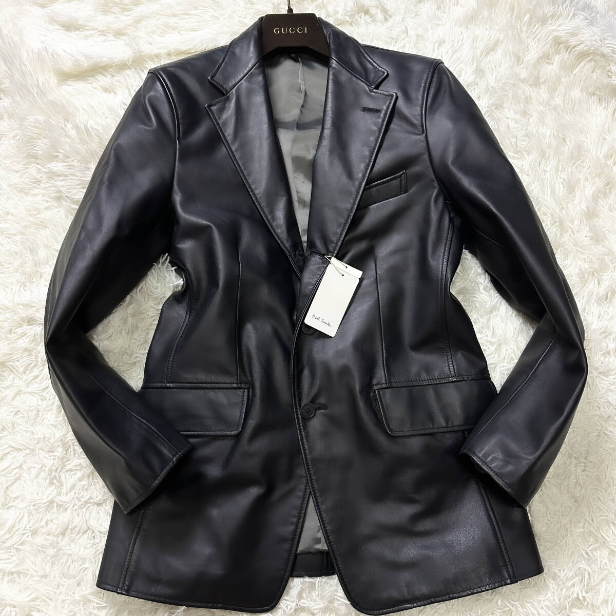 未使用級キムタク着Paul Smith Londonカーフレザーテーラード 未使用級キムタク着Paul Smith Londonカーフレザーテーラード