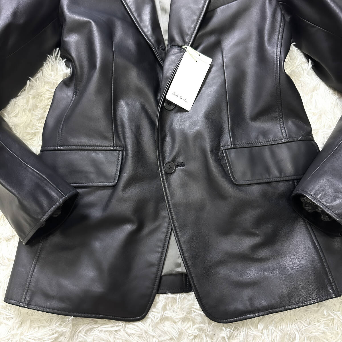 未使用級キムタク着Paul Smith Londonカーフレザーテーラード 未使用級キムタク着Paul Smith Londonカーフレザーテーラード