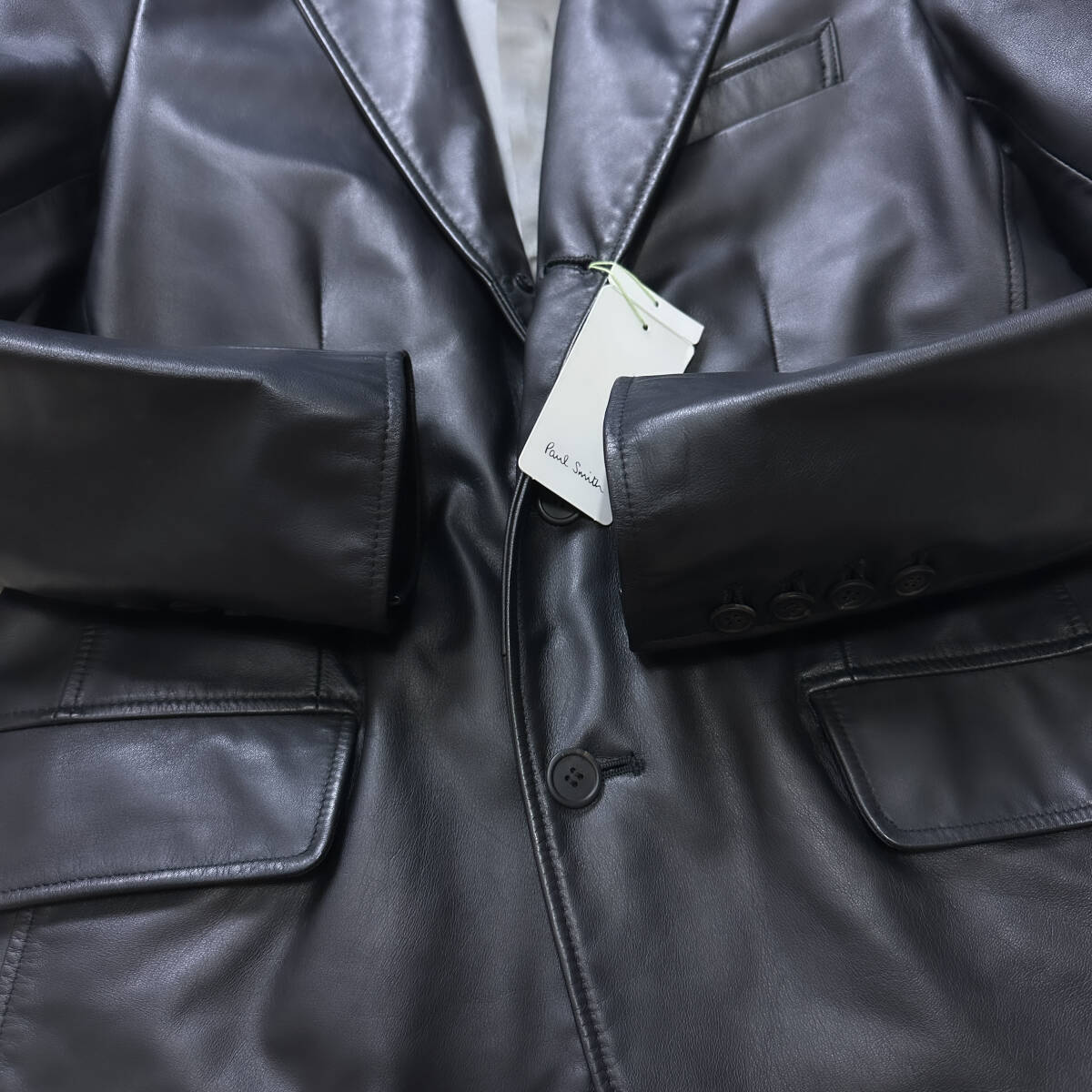 未使用級キムタク着Paul Smith Londonカーフレザーテーラード 未使用級キムタク着Paul Smith Londonカーフレザーテーラード