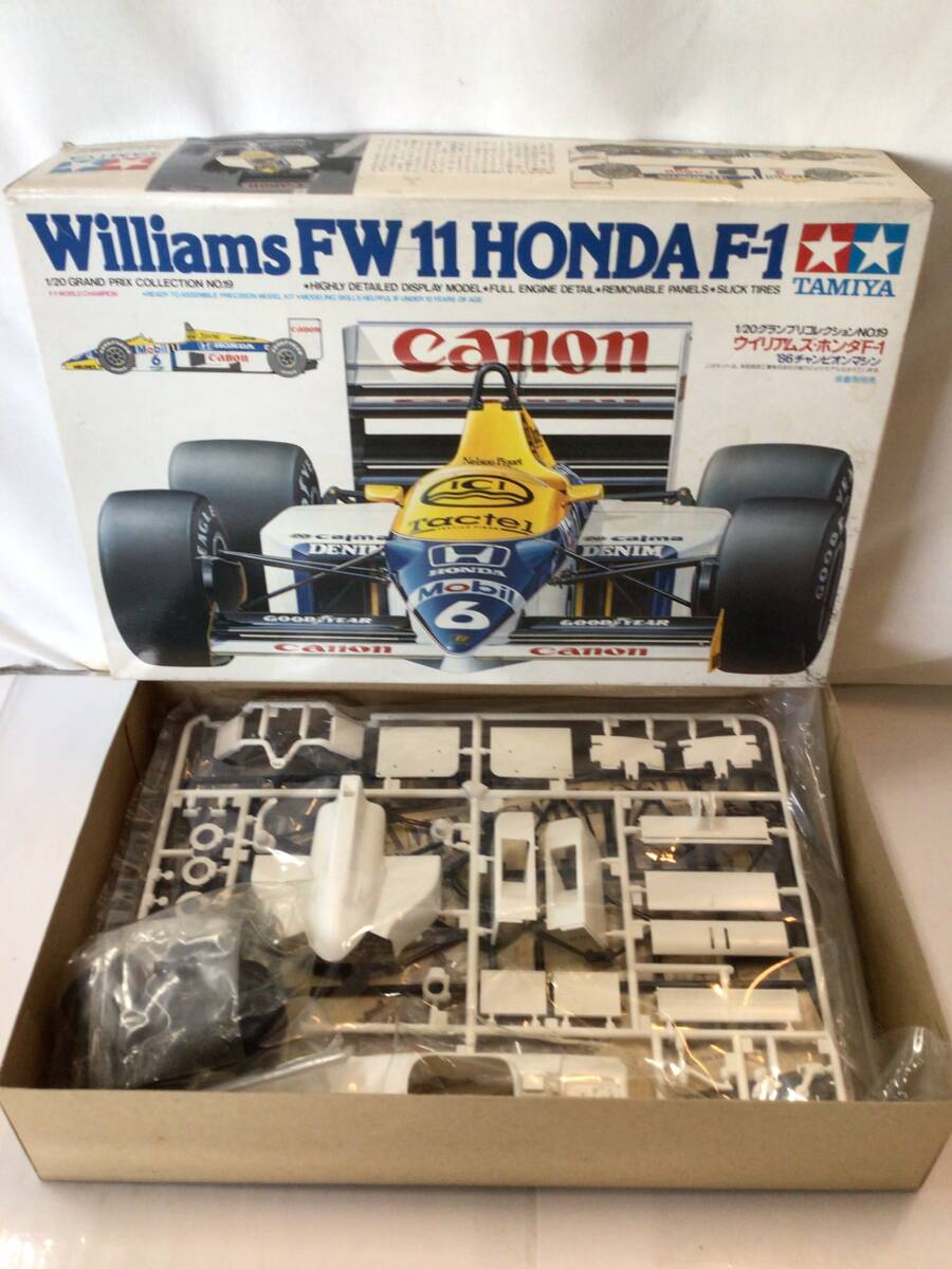 1円スタート 中古品 ウイリアムズFW-11ホンダ F1 1/20 1円スタート 中古品 ウイリアムズFW-11ホンダ F1 1/20
