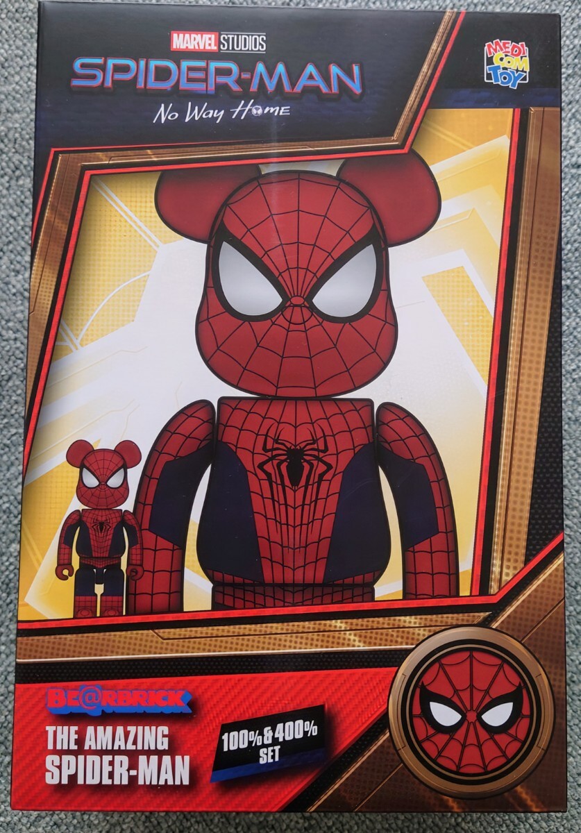 メディコム・トイ ベアブリック アメイジング・スパイダーマン メディコム・トイ ベアブリック アメイジング・スパイダーマン