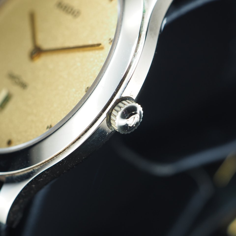□1円~□ RADO ラドー DIASTAR ダイアスター 160.0404.3 GP/革 □1円~□ RADO ラドー DIASTAR ダイアスター 160.0404.3 GP/革