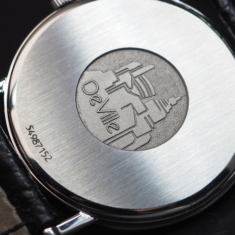 □1~円□OMEGA オメガ De Ville デビル SS/レザー SWISS MADE □1~円□OMEGA オメガ De Ville デビル SS/レザー SWISS MADE