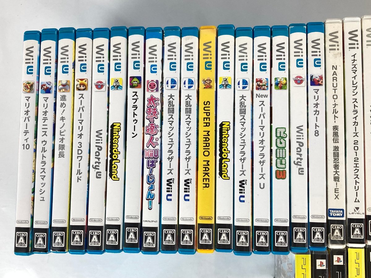 ジャンク品】ゲーム ソフト セット まとめ ② Wii WiiU PS2 PS3
