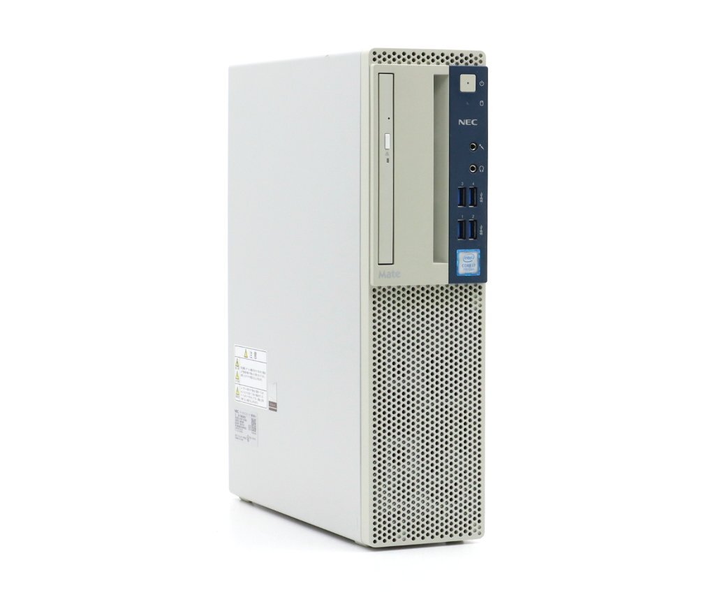 NEC Mate MK36H/B-V Core i7-7700 3.60GHz 8GB 256GB(SSD) DisplayPort x2/アナログRGB出力 DVD-ROM Windows10 Pro 64bit