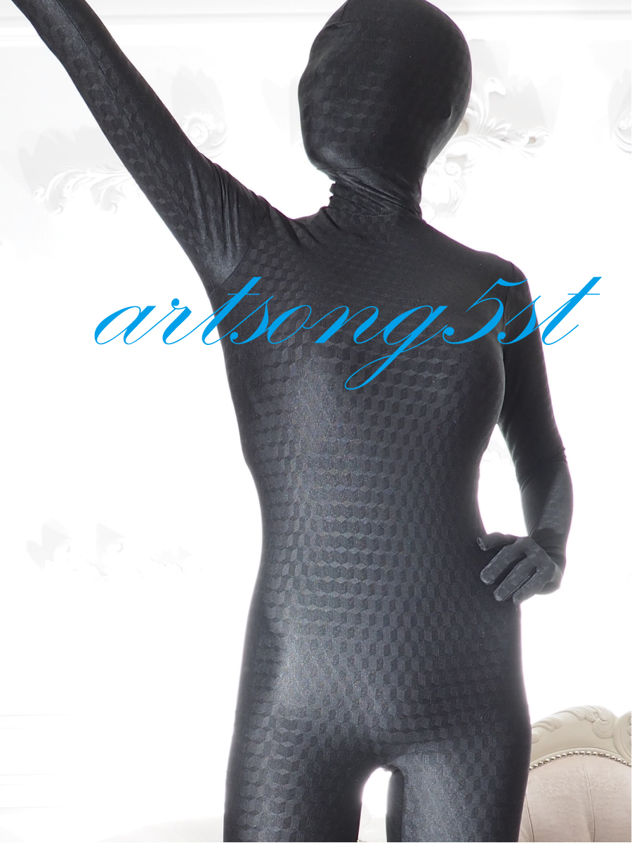 ☆ 男性サイズ・ブラック撥水プリント全身タイツ ☆ ZENTAI ☆ 男性サイズ・ブラック撥水プリント全身タイツ ☆ ZENTAI