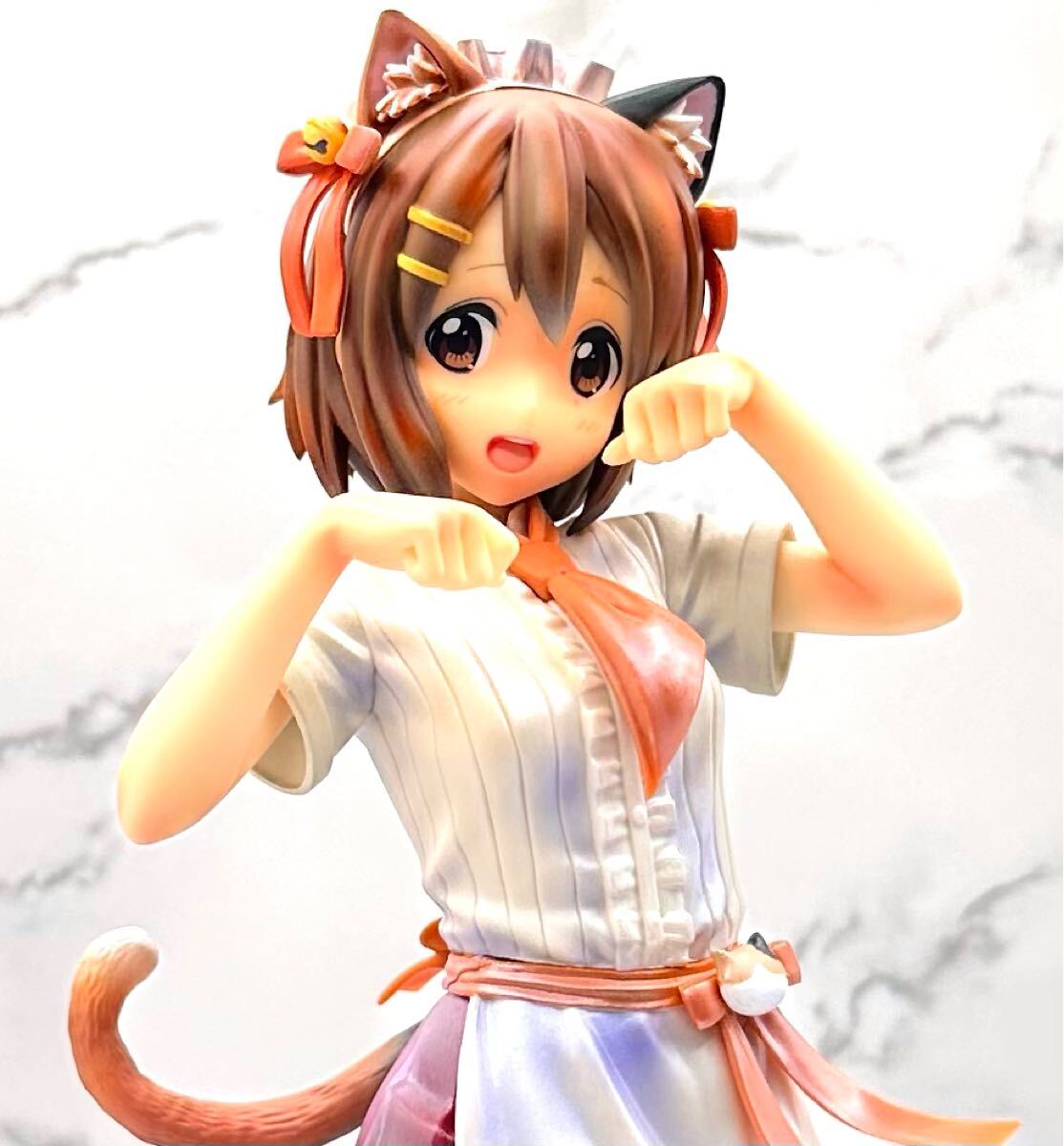 けいおん！☆ Trio-Try-iT Figure 平沢唯 リペイントフィギュア リメイク 美少女 女子高生 限定 生足修正_画像1