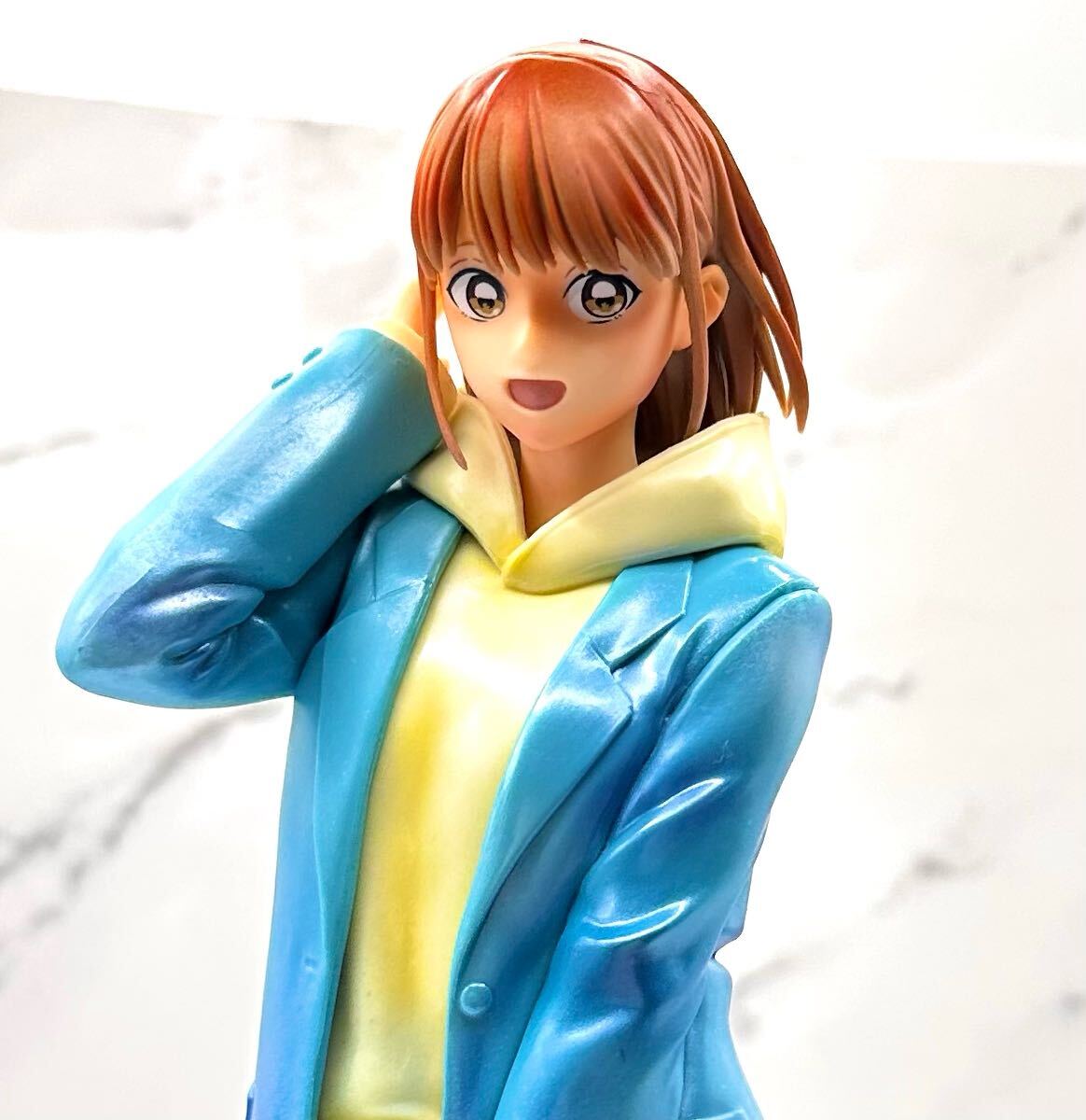 アオのハコ☆ 鹿野千夏 リペイントフィギュア 女子高生 美少女 ヒロイン リメイク_画像1