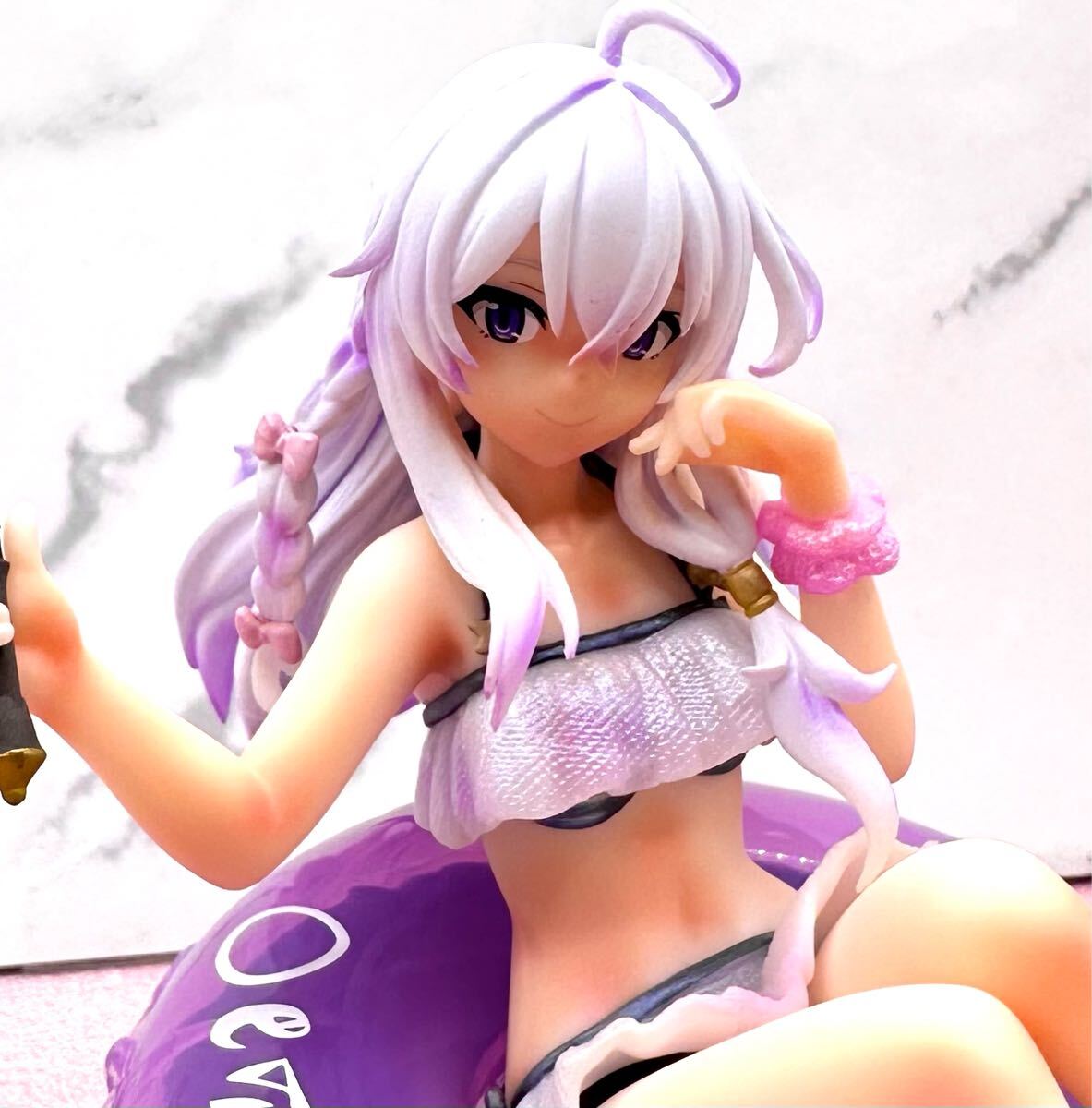 魔女の旅々☆リペイントフィギュア　イレイナ 美少女 肌修正 リメイク ビキニ 水着_画像1