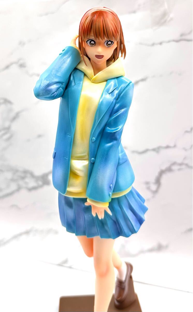 アオのハコ☆ 鹿野千夏 リペイントフィギュア 女子高生 美少女 ヒロイン リメイク_画像5