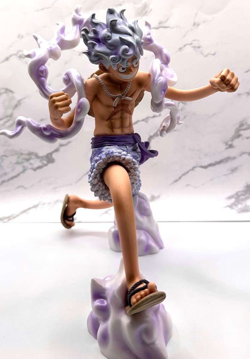 ワンピース Grandista ルフィ ギア5 ニカ フィギュア リペイント パール ギア ゴムゴムの実@_画像6