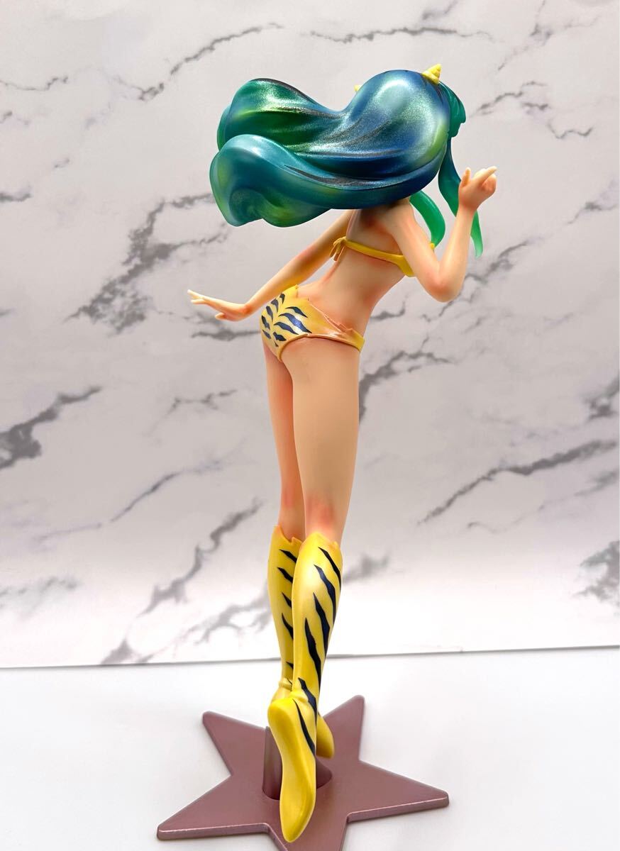 うる星やつら ☆ ラムちゃん グラマラス / リペイントフィギュア/ 肌修正/ パール水着修正 台座ピンクゴールド修正 美少女 ビキニ 水着_画像5