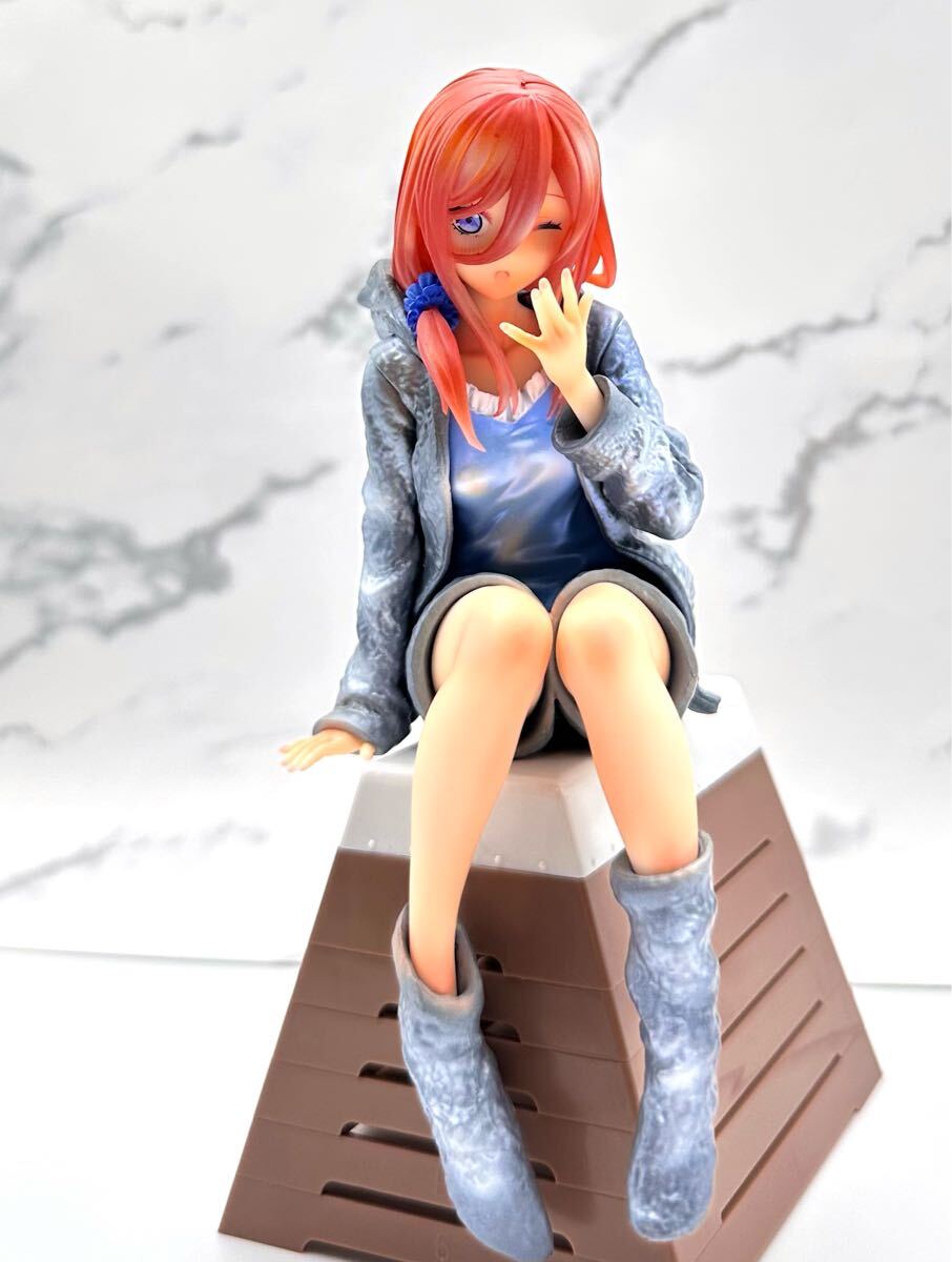 五等分の花嫁 ☆ 中野三玖 / リペイント 肌修正 ルームウェア ごとよめ ぬーどるストッパー リペイントフィギュア 女子高生 三玖_画像2