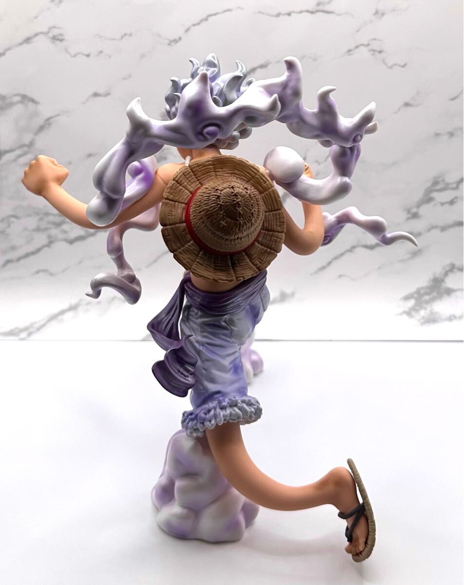 ワンピース Grandista ルフィ ギア5 ニカ フィギュア リペイント パール ギア ゴムゴムの実@_画像9