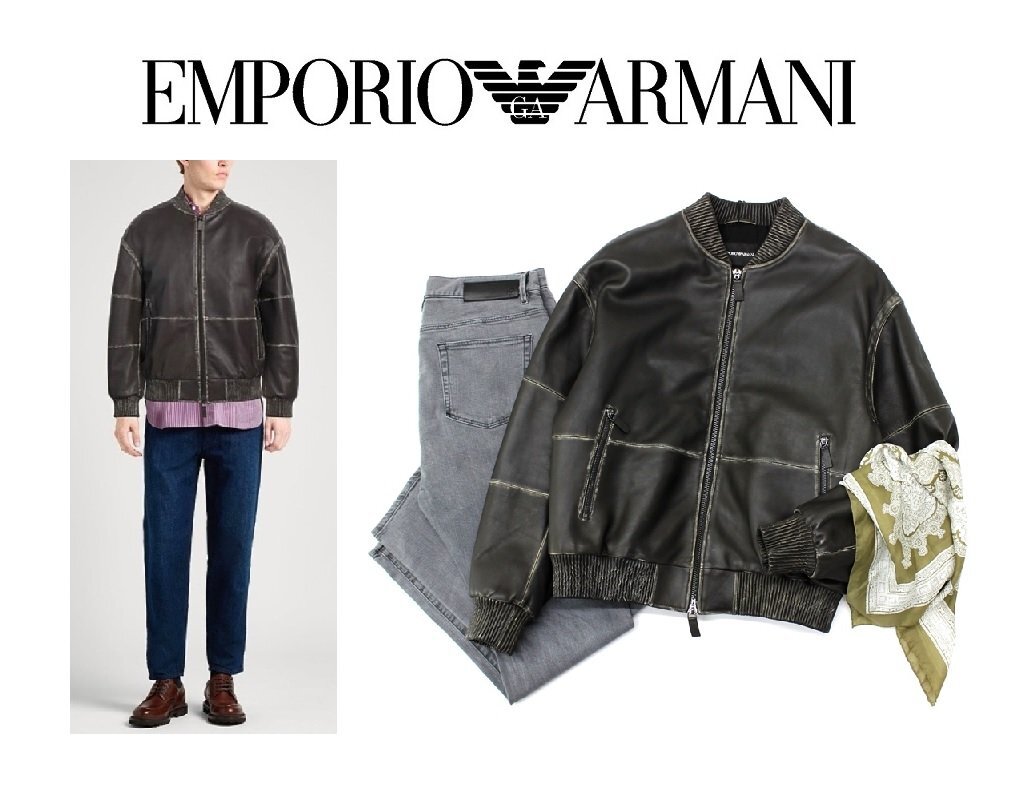 40万新品◇48=M◇EMPORIO ARMANI エンポリオアルマーニ 中綿入り 40万新品◇48=M◇EMPORIO ARMANI エンポリオアルマーニ 中綿入り
