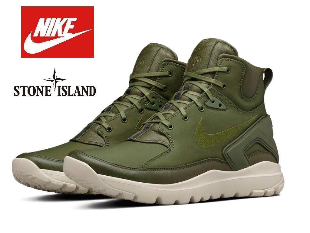 12万新品◇ナイキNIKE×STONE ISLANDコラボ◇6H=24.5cm◇レザー 12万新品◇ナイキNIKE×STONE ISLANDコラボ◇6H=24.5cm◇レザー