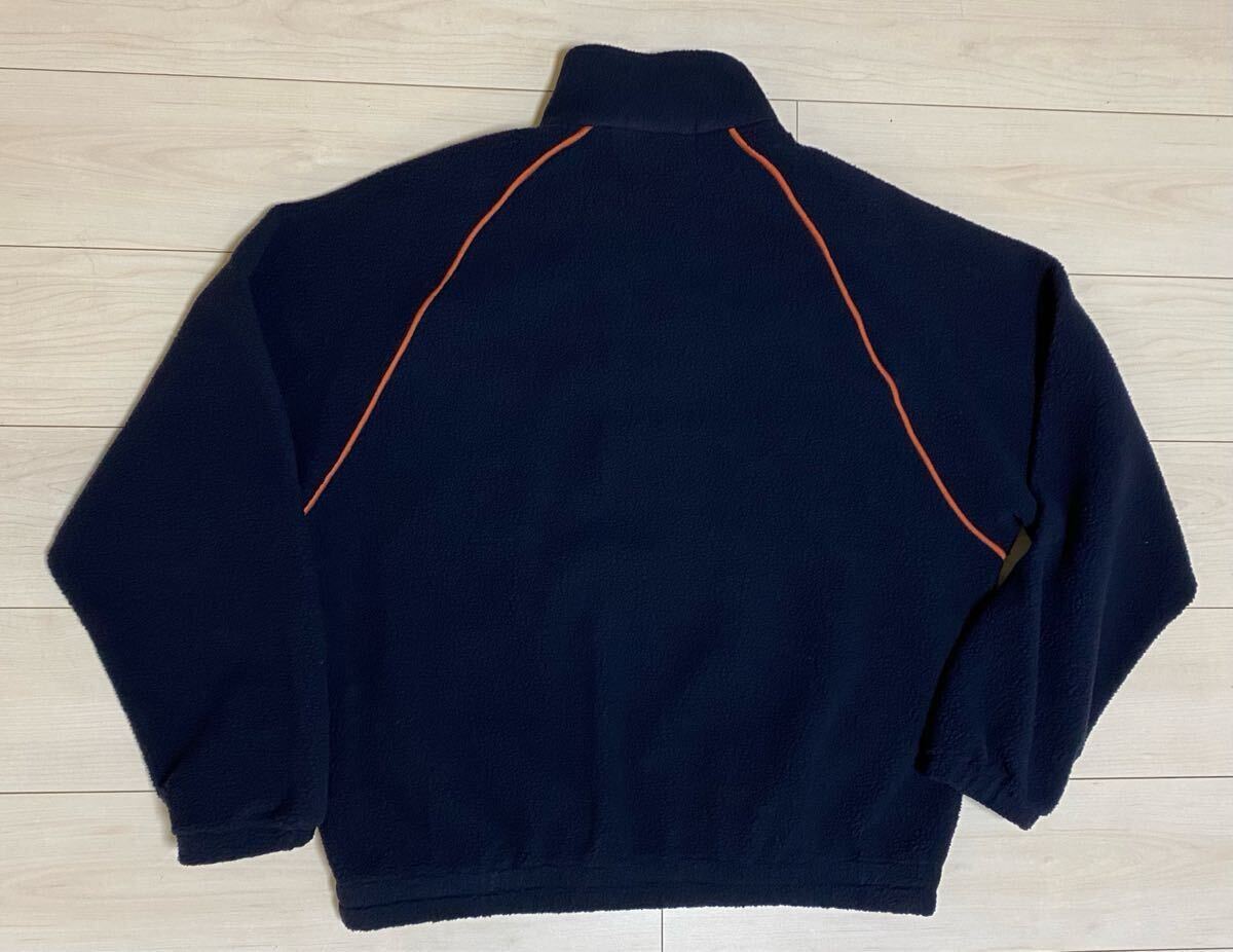 auralee オーラリー × new balance × tds 23aw 別注 クォータージップフリースジャケット XL navy _画像2