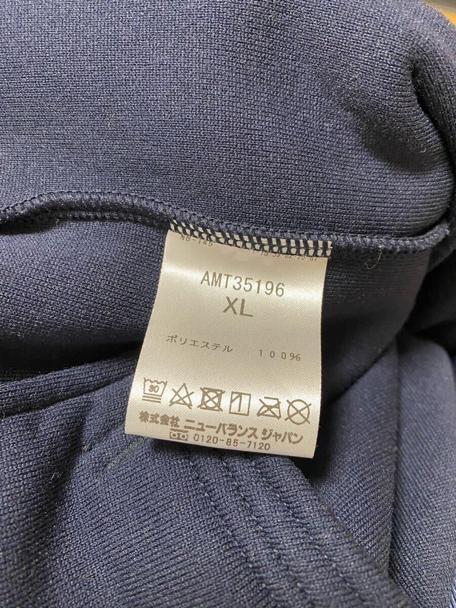 auralee オーラリー × new balance × tds 23aw 別注 クォータージップフリースジャケット XL navy _画像6