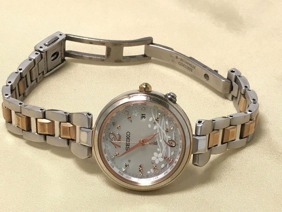 ◇稼働品 SEIKO セイコー LK ルキア 1B35-0AD0 電波ソーラー ◇稼働品 SEIKO セイコー LK ルキア 1B35-0AD0 電波ソーラー