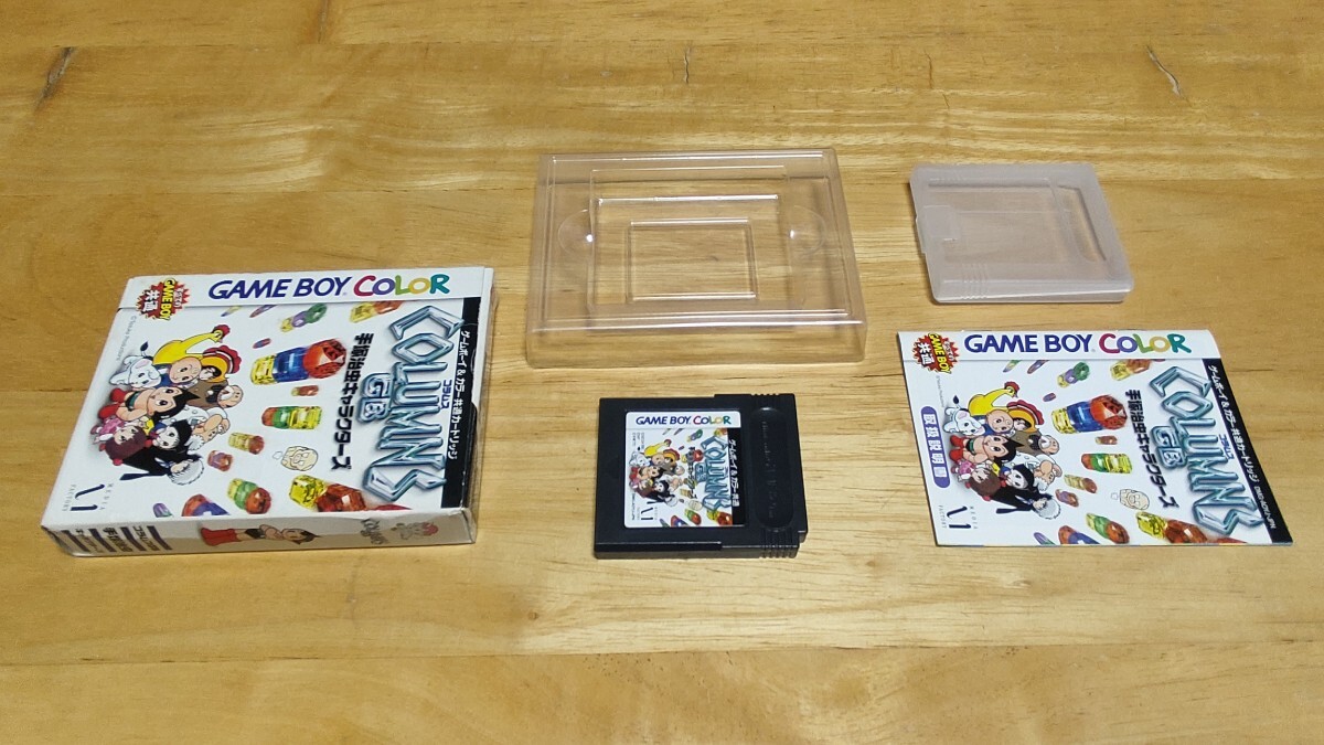 ★GB「コラムスGB 手塚治虫キャラクターズ(COLUMNS GB)」箱・取説・ハガキ・チラシ付き/ゲームボーイ/GAMEBOY/PZL/パズル/レトロゲーム★_画像6