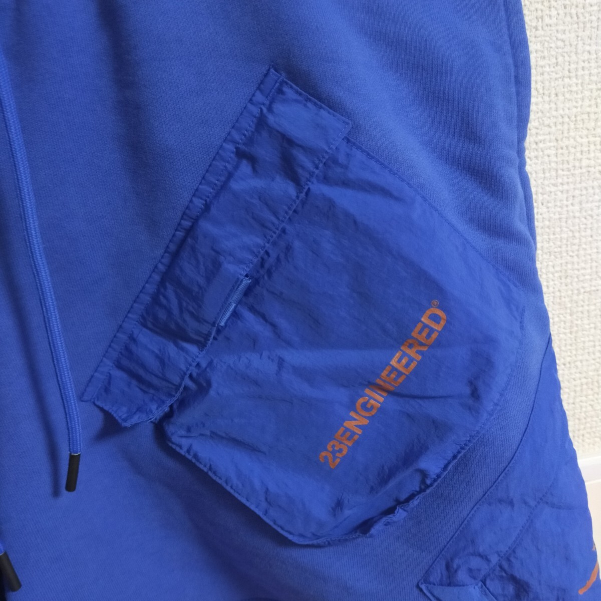 NIKE JORDAN BRAND ナイキ ジョーダンブランド A 23ENG FLC SHORT スウェットショートパンツ DA7203-480 L ブルー(青)