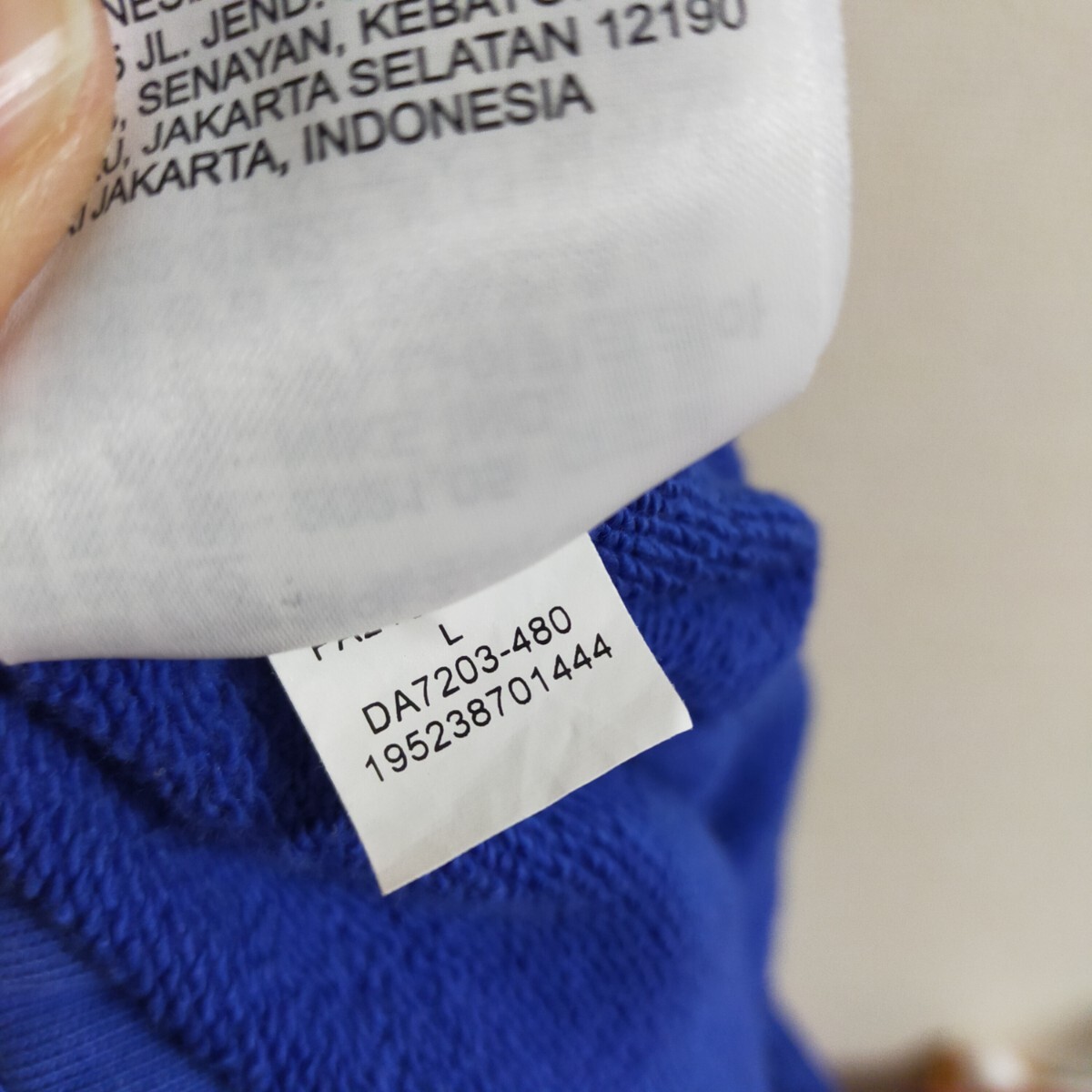 NIKE JORDAN BRAND ナイキ ジョーダンブランド A 23ENG FLC SHORT スウェットショートパンツ DA7203-480 L ブルー(青)