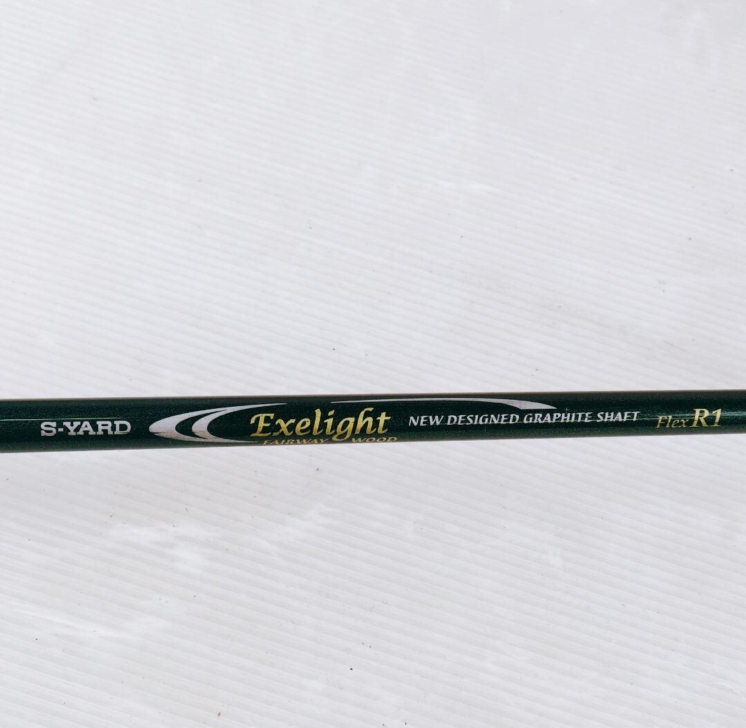 S-YARD Exelight フェアウェイウッド 7番 21° FLEX-R1 メンズ 右打ち中古 Flex R1 