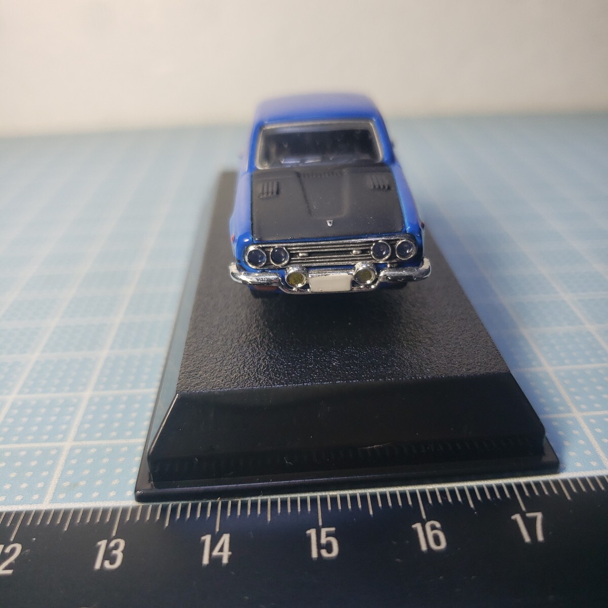 コナミ 1/64 絶版名車コレクション ISUZU べレット GT-R(PR91W)1969