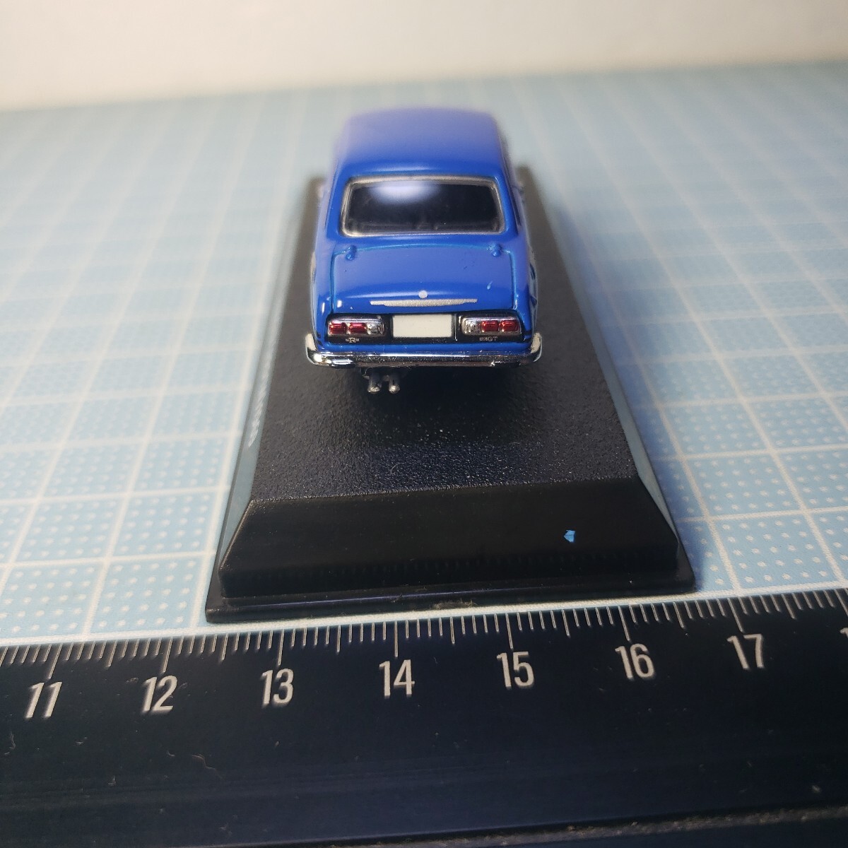 コナミ 1/64 絶版名車コレクション ISUZU べレット GT-R(PR91W)1969