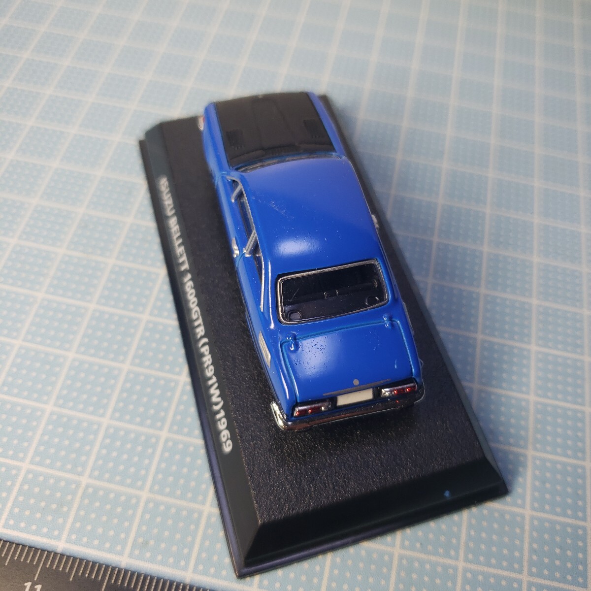コナミ 1/64 絶版名車コレクション ISUZU べレット GT-R(PR91W)1969