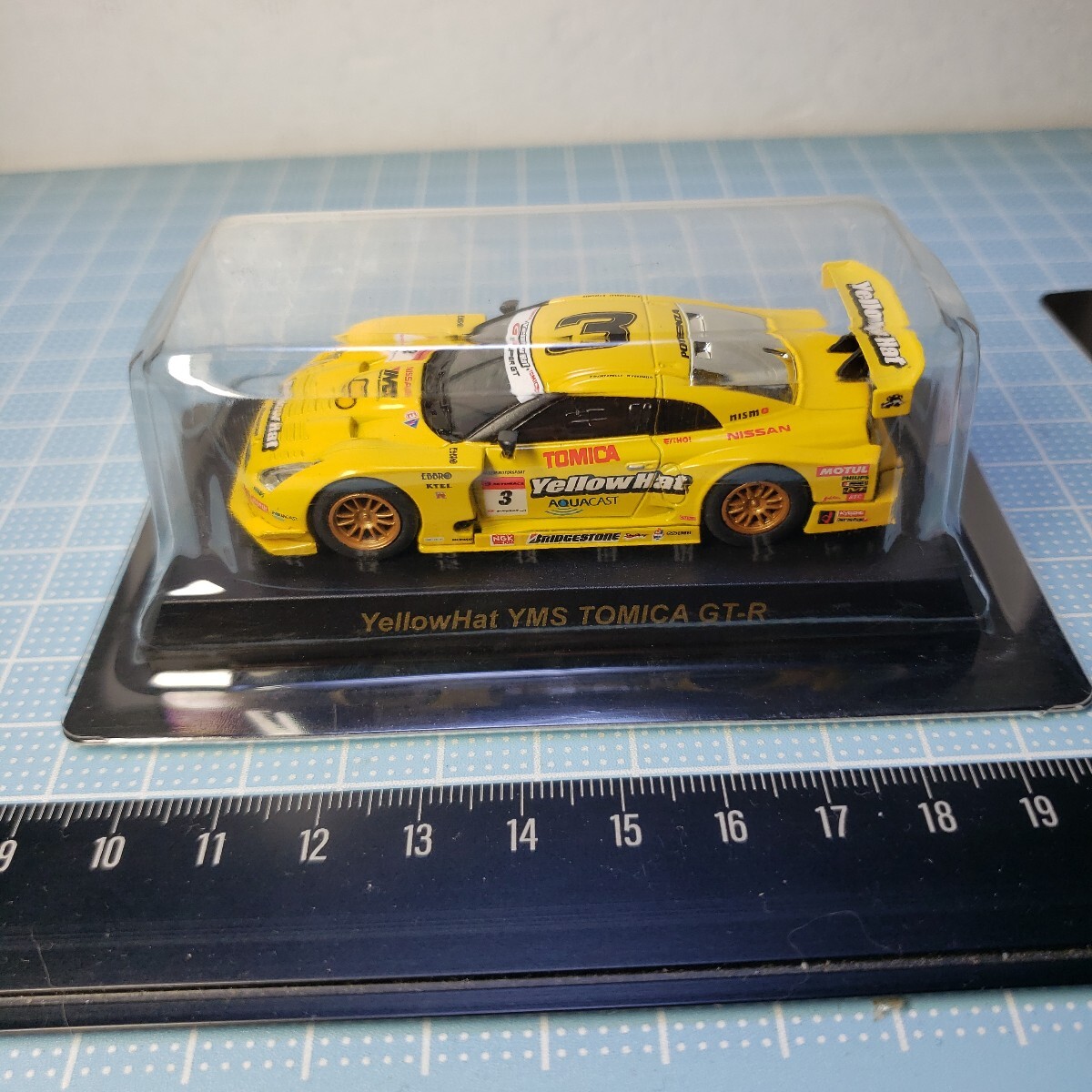 京商 1/64 GT-R レーシングカー コレクション イエローハット YMS トミカ GT-R 