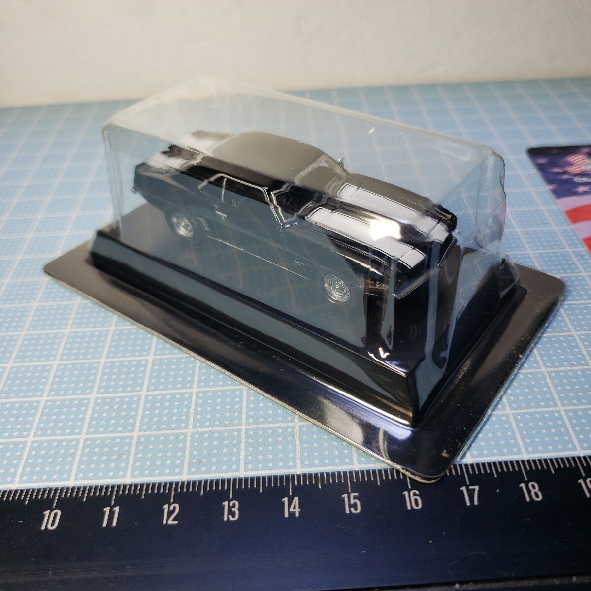 Kyosho 1/64 USA спорт миникар коллекция Chevrolet Camaro Z28 черный