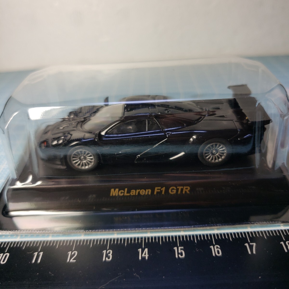 京商 1/64 ブリティッシュスポーツカー コレクション マクラーレン F1 GTR ブラック