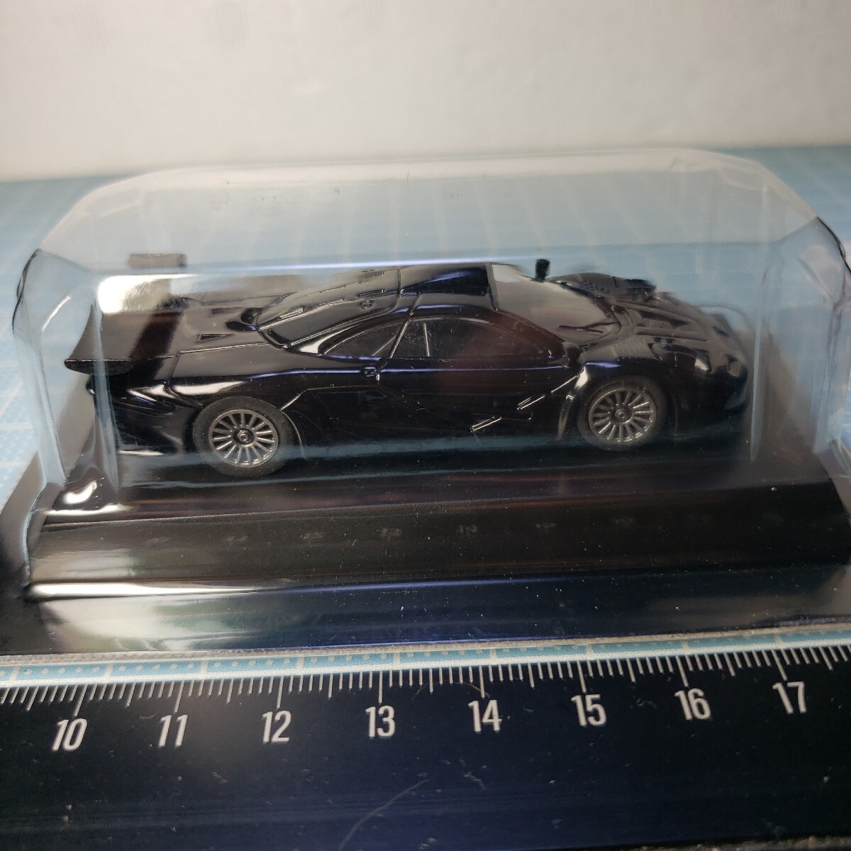 京商 1/64 ブリティッシュスポーツカー コレクション マクラーレン F1 GTR ブラック