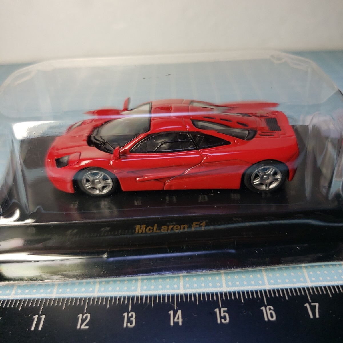 Kyosho 1/64 желтохвост салфетка спорт машина коллекция McLAREN F1 красный