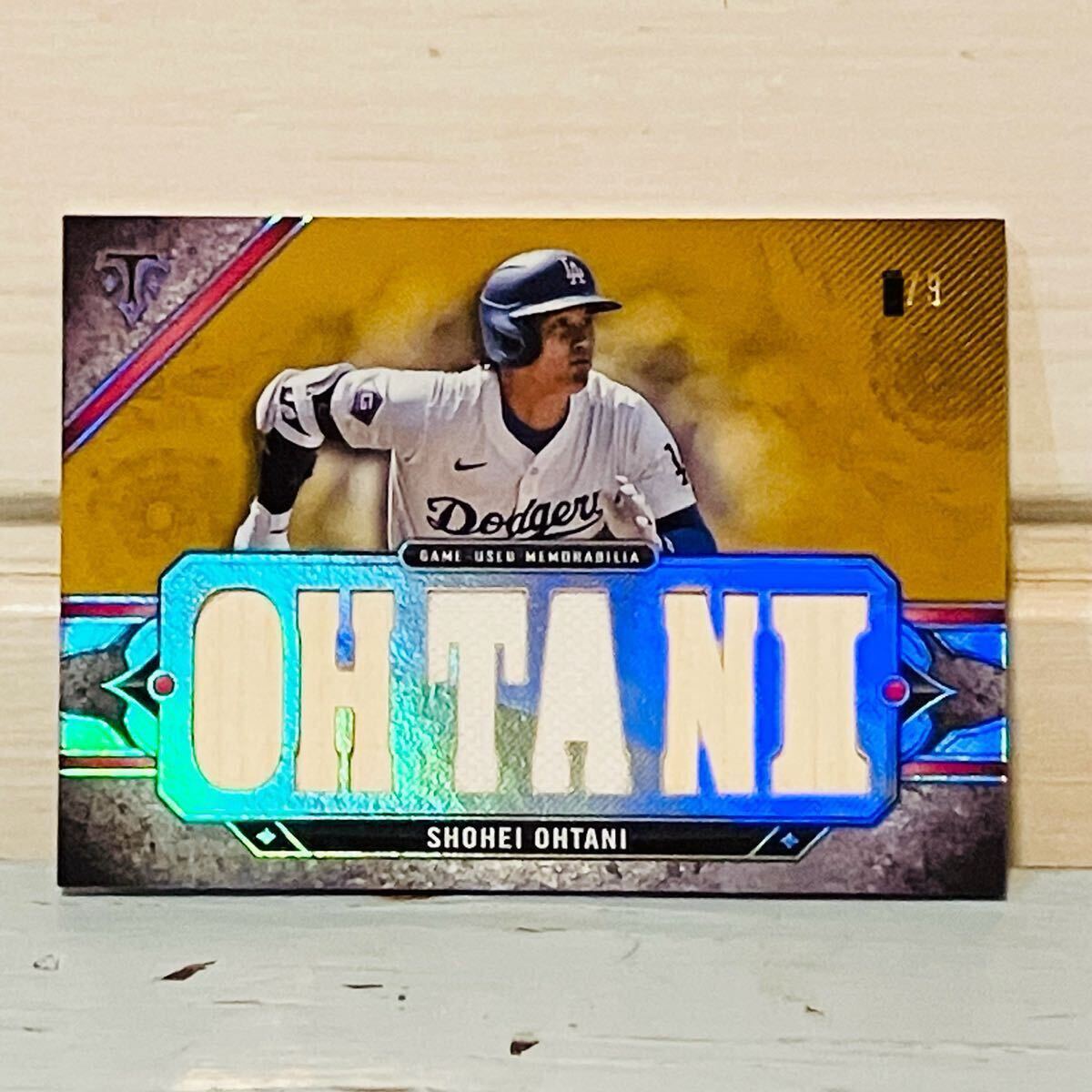 ☆9枚限定☆ 大谷翔平 Topps 実使用 バット ジャージー カード ☆9枚限定☆ 大谷翔平 Topps 実使用 バット ジャージー カード