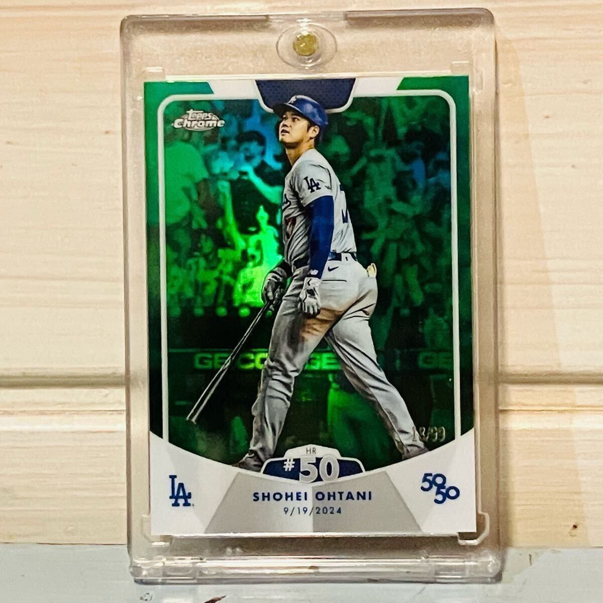 ☆希少レア☆ 大谷翔平 topps chrome 50-50 カード ドジャース ☆希少レア☆ 大谷翔平 topps chrome 50-50 カード ドジャース