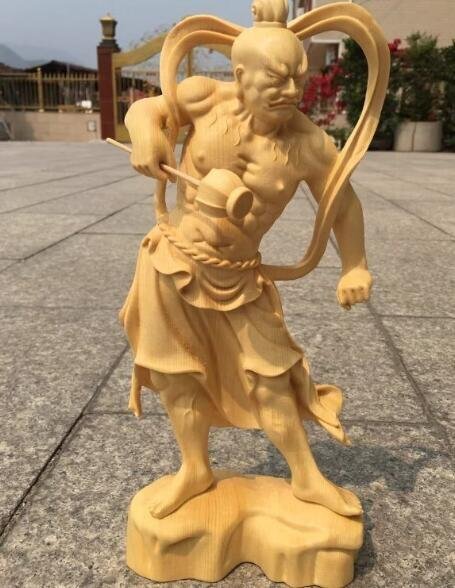 金剛力士像(阿形 吽形)仁王像 極上品 檜木 彫刻 災難除去 木彫 金剛力士像(阿形 吽形)仁王像 極上品 檜木 彫刻 災難除去 木彫