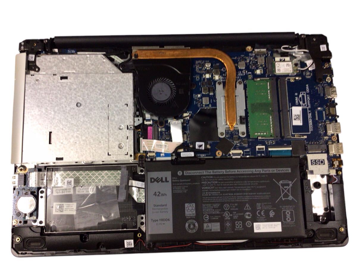 npc171[ Junk ]DELL Inspiron 3593 P75F013*i3 10th/4GB* электризация не возможно 