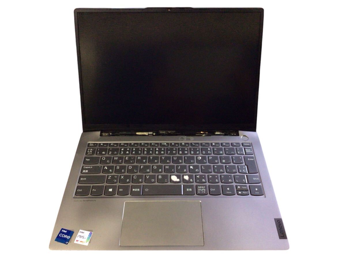 npc174【ジャンク】Lenovo ThinkBook 13s G2 ITL◆i7 11th◆ヒンジ破損◆通電不可
