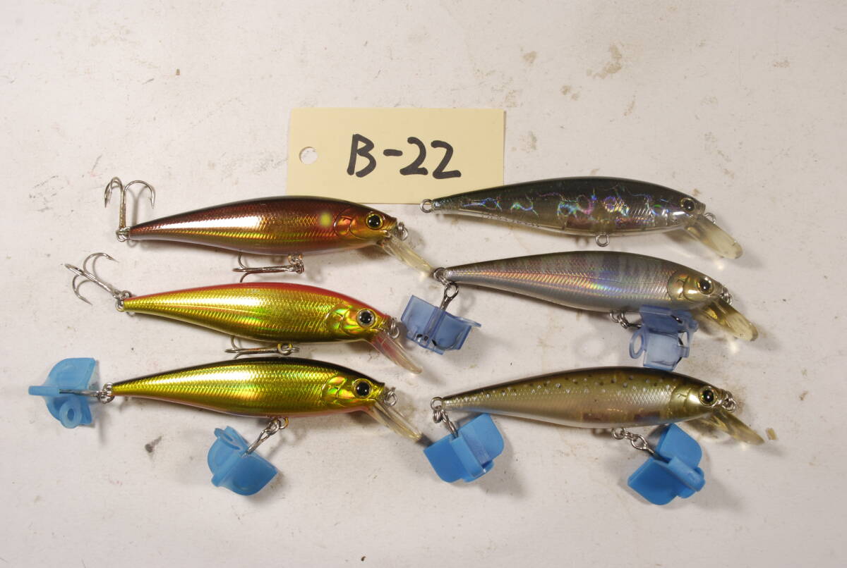 ラッキークラフト LUCKY CRAFT ビーフリーズ 78 SP 6個