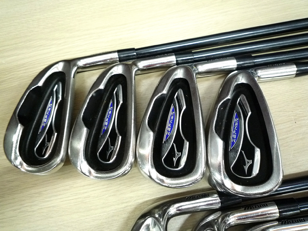 ゴルフ ゴルフクラブ アイアンセット ミズノ ゼファー I5～I9.FW.PW.SW 8本セット 中古 MIZUNO ZEPHYR 苫小牧西店_画像2